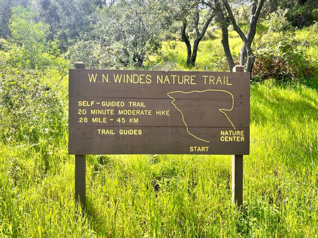 Santiago oak regional park trail
