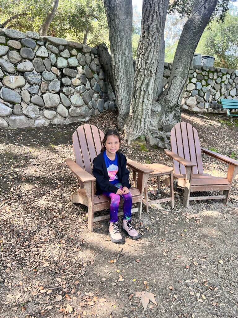 Girl sitting