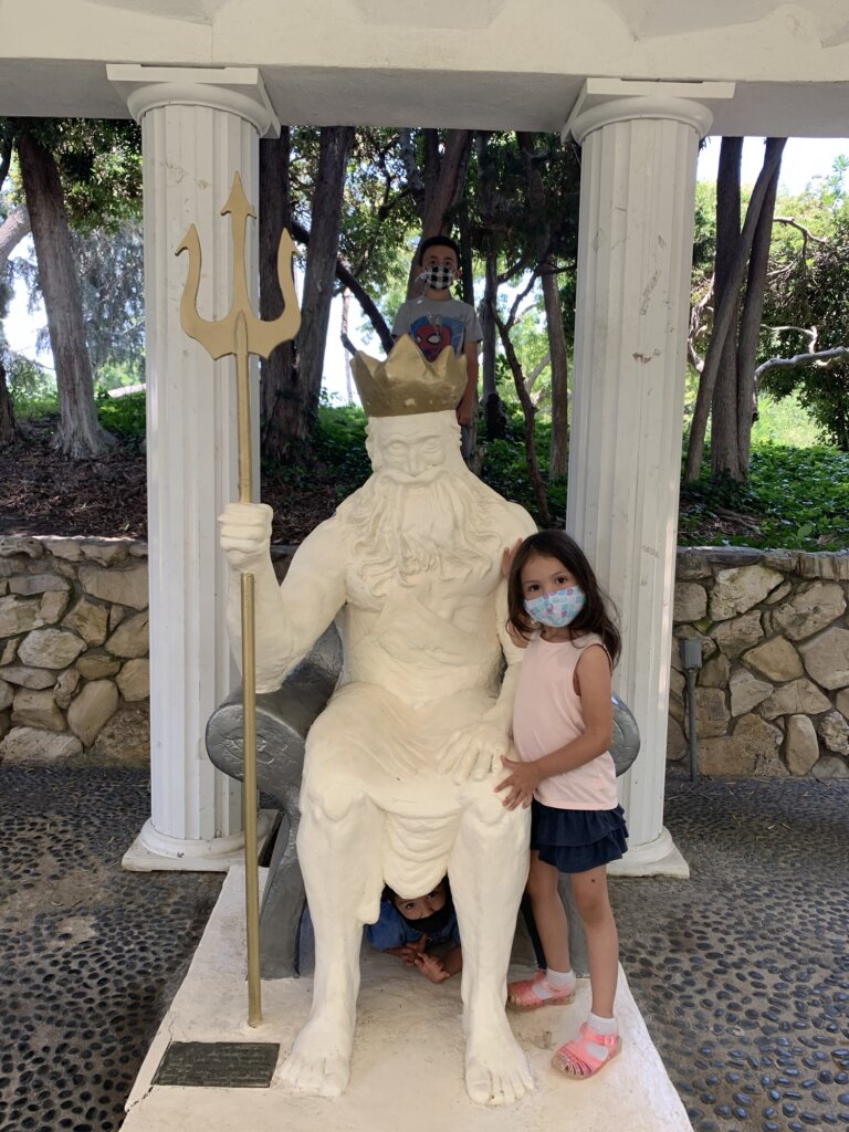 kids with king triton